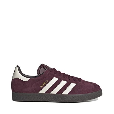 maroon Adidas gazelle women's